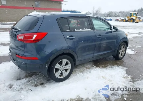 2013 Kia Sportage Lx из США, поврежденный, VIN KNDPBCA23D7387506